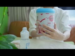 Plastic babyformule Flip-top deksels met kleur en logo op maat