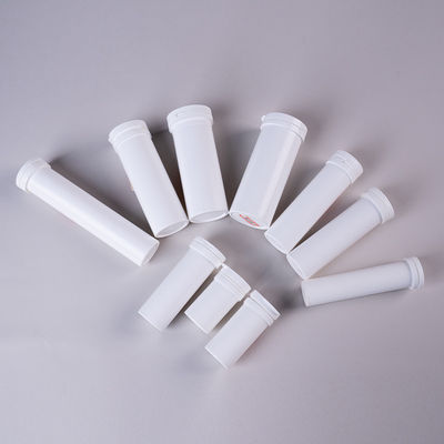 kopen 2023 aankomst Gepersonaliseerd logo Wit plastic fles Vorm voor medicijnen Pillen capsule opslag online vervaardiging