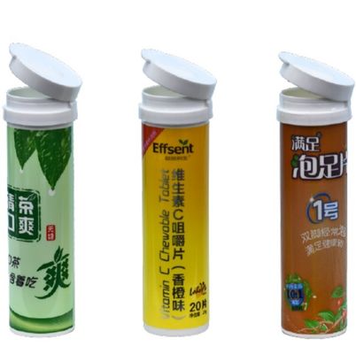 kopen Effervescent Tablet Tube Plastic Flask Mould voor Capsule Pill Private Label PP VC Product online vervaardiging
