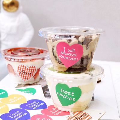 kopen Transparante dessert ijsbeker mini cakebeker verpakking plastic bekers met deksel online vervaardiging