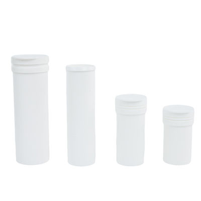 kopen Reisafmeting Op maat gemaakte spetterende tabletten Verpakking Fles Wit PP materiaal en dop online vervaardiging