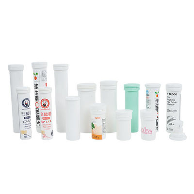 kopen 2024 Effervescent Tablet Tube met aangepast logo en voedselkwaliteit PP kraagmateriaal online vervaardiging