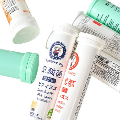 kopen 2024 Product Kleurrijk Op maat gemaakt ontwerp PP lege spetterende tabletten Buizen met dop online vervaardiging