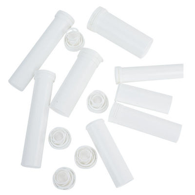 kopen Stijl Custom Plastic PP Calcium Vitamine C spetterende flessen met deksel als afbeelding online vervaardiging