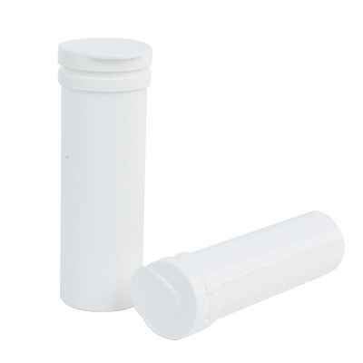 kopen 30 ml 40 ml 50 ml PP Plastic Effervescent Tablets Verpakkingsbuizen met Silica Desiccant Cap online vervaardiging