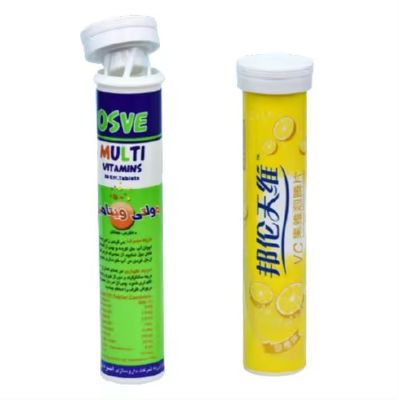 kopen 84mm 99mm 96mm lege fles voedselkwaliteit PP maatkleurige bruisende tabletten buis online vervaardiging