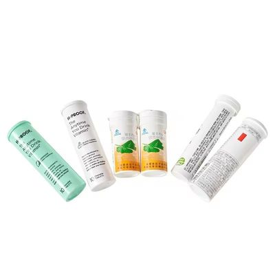 kopen 80 ml medische cilinder PP Plastic Pill Capsule Vitamine Effervescent Tablet Tube Flasje Met Proof Cap online vervaardiging