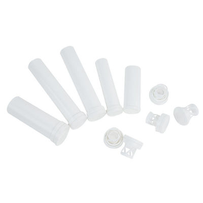 Portable PP Collar Effervescent Tubes for White Long Vitamin C Tablets and More in Bulk