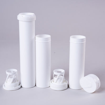Plastic Type PP Effervescent Tablet Vitamin C Tubes Packaging Tube For Design Candy Tubes