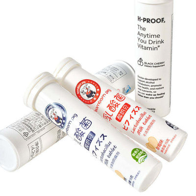 kopen Matte oppervlakte handhaving Effervescent tablet buis voor Custom wit frisdrank fles Logo online vervaardiging