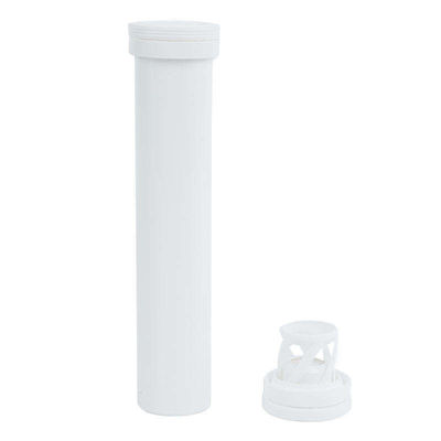 kopen Plastic PP buis met spiraal deksel voor de verpakking van effervescerende tabletten supplementen online vervaardiging