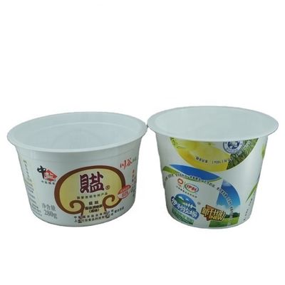 Voedingsmiddelen PP Custom Logo Plastic Yogurt Cup voor 2024 IJsverpakking