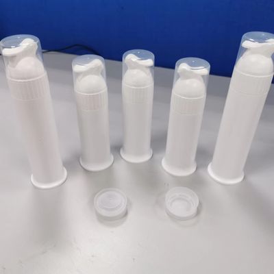 Tandpastabuispomp 2024 Op maat gemaakte witte plastic vacuümloze pomp voor draagbare dispenser