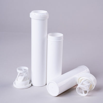 2024 PP-materiaal Offsetprinting Effervescent Tablets Fles met droogmiddel Flip Cover