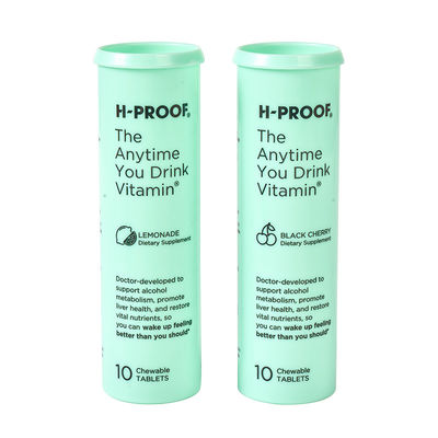 Effervescent tablet tube voor 2024 Chloordioxide PP-materiaal en spuitgieten
