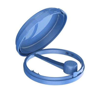 Voedselverpakking Custom Logo Plastic melkpoeder blik met ingebouwde in scoop stijl 502