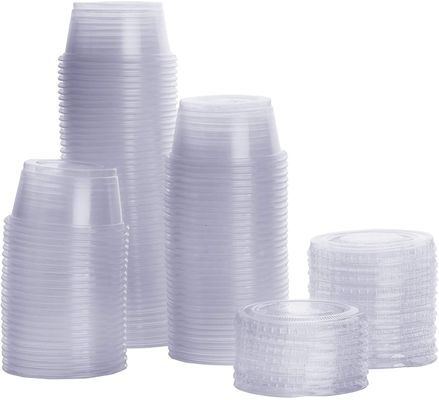 Doorzichtige plastic schaal met deksel op maat Doorzichtige transparante PP-plastic soepcontainer