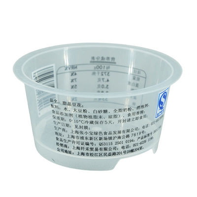 135 ml Persoonlijke kleur Plastic Food Grade IML Printed Yogurt Ice Cream Packaging Packaging