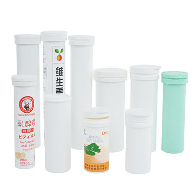 Op maat gemaakte PP effervescent multivitamine tablet tube matte afwerking vloeistof vervangende fles OEM