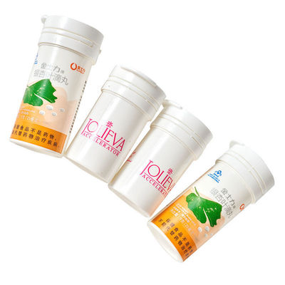 Op maat gemaakte witte rechte effervescente tabletten Verpakkingsbuis voor vitamine C Professional