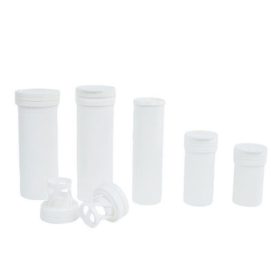 PP-materiaal Vitamine C Plus Effervescent Tablet Fles Custom Logo Leeg Pillenbuis met dop
