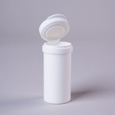 Custom White Straight Effervescent Tablet Tube PP Material For Vitamin Pills Packaging