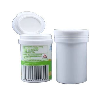 Gezonde PP effervescerende tabletbuis voor lege witte plastic Vc calcium tabletflessen