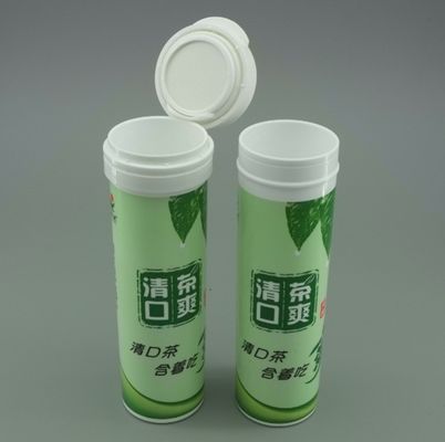 Leeg Vitamine Supplement Flessen Op maat gemaakte afdruk en Flip Top Deksel Design voor uw behoeften